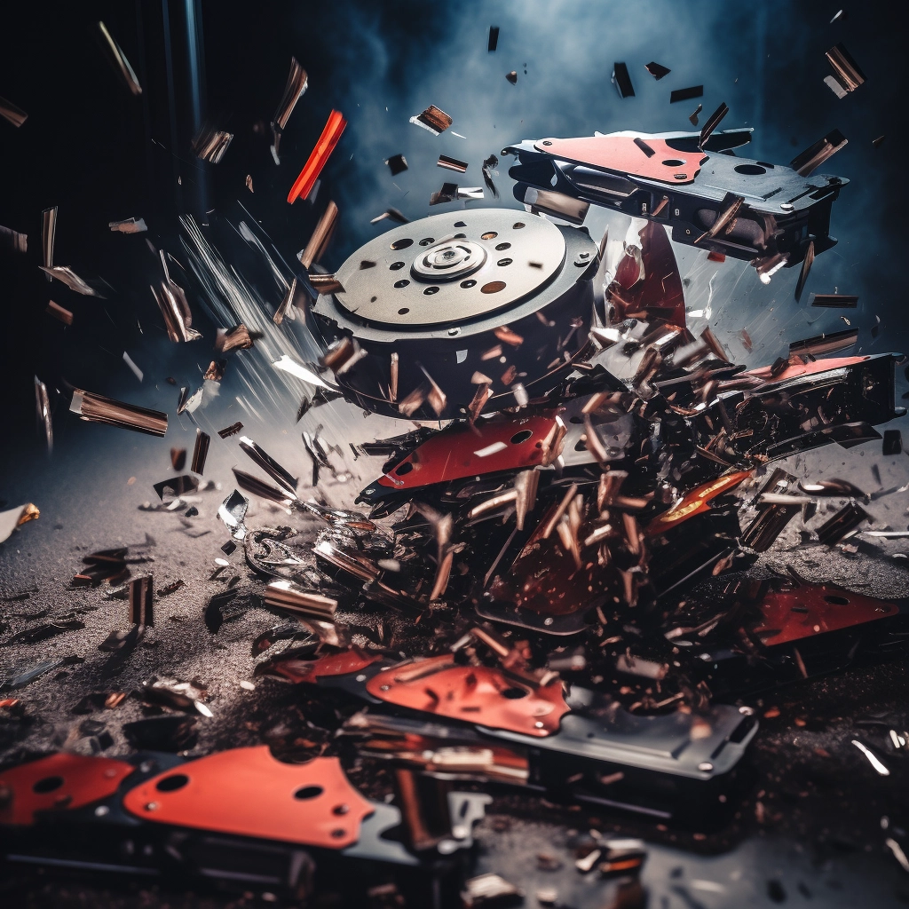 Professionelle Festplattenvernichtung