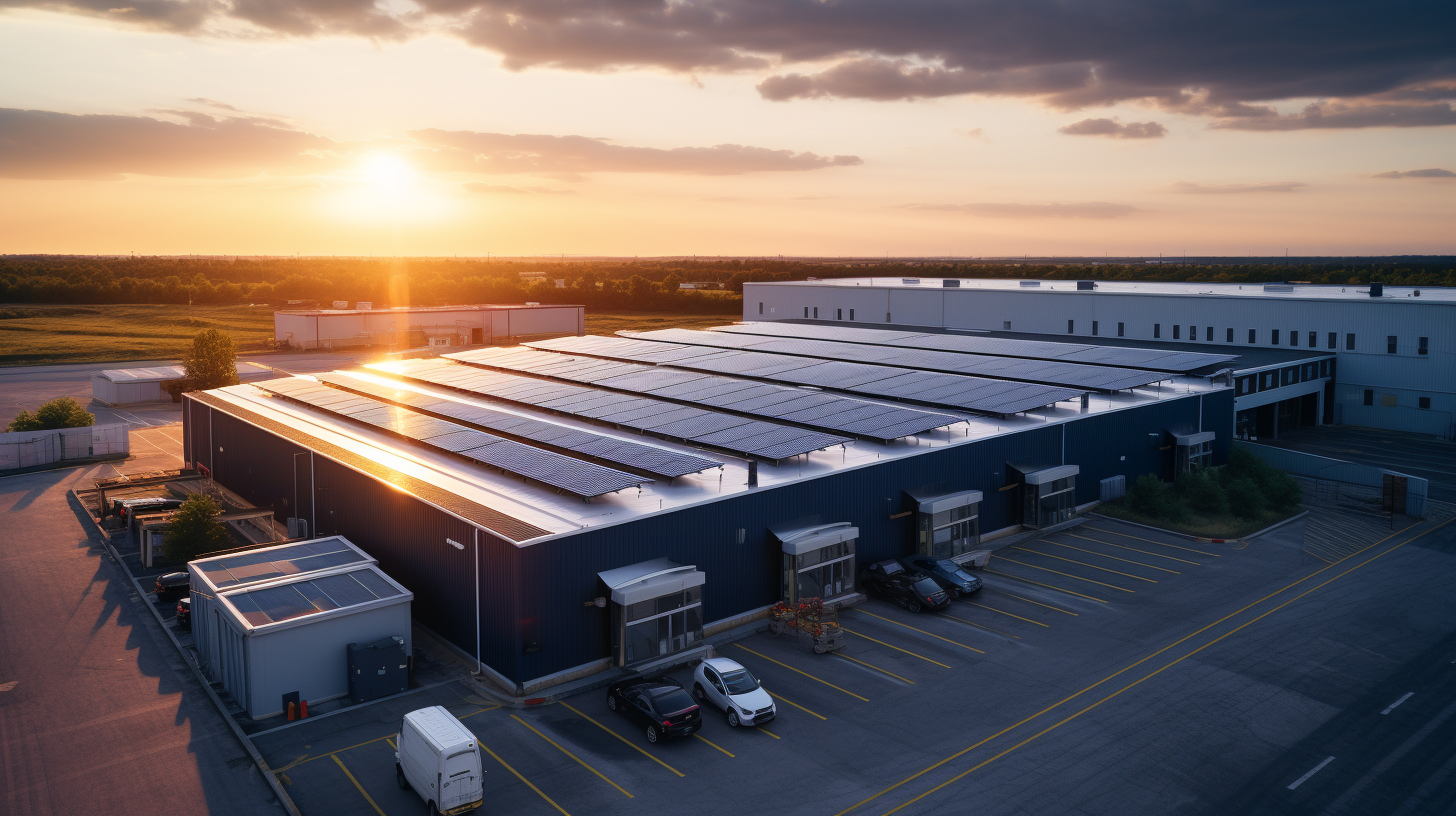 Solar Warehouse mit Photovoltaik